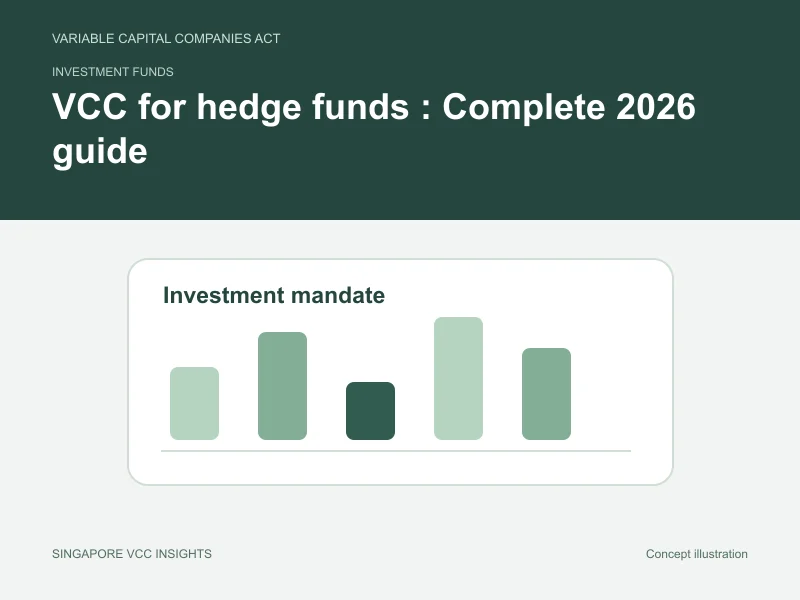 Investment funds illustration for VCC for hedge funds
