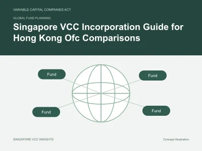 Global fund planning illustration for Singapore VCC Incorporation Guide for Hong Kong Ofc Comparisons