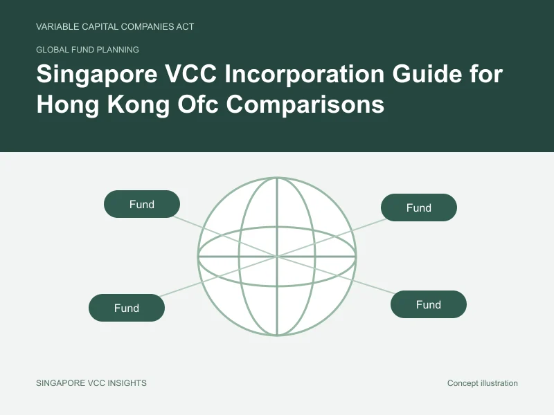 Global fund planning illustration for Singapore VCC Incorporation Guide for Hong Kong Ofc Comparisons