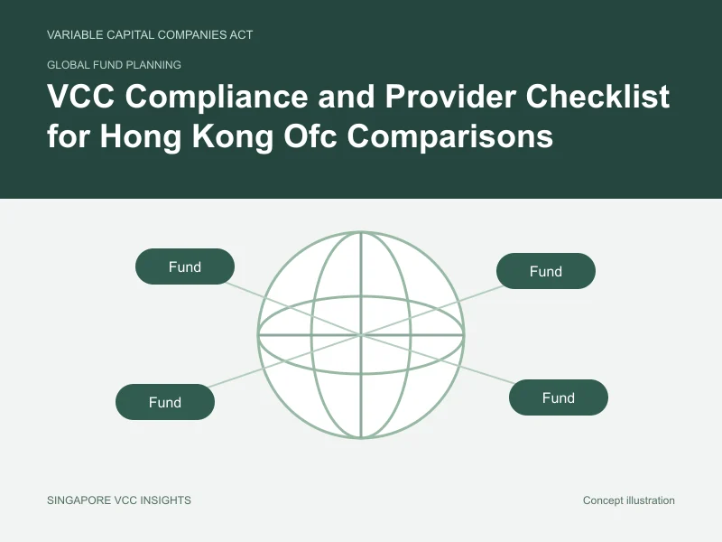 Global fund planning illustration for VCC Compliance and Provider Checklist for Hong Kong Ofc Comparisons