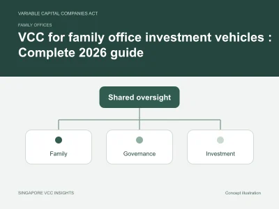 Family offices illustration for VCC for family office investment vehicles