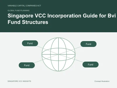 Global fund planning illustration for Singapore VCC Incorporation Guide for Bvi Fund Structures