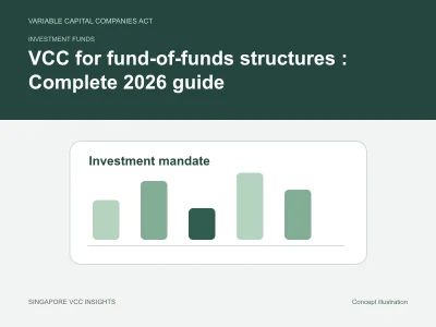 Investment funds illustration for VCC for fund-of-funds structures
