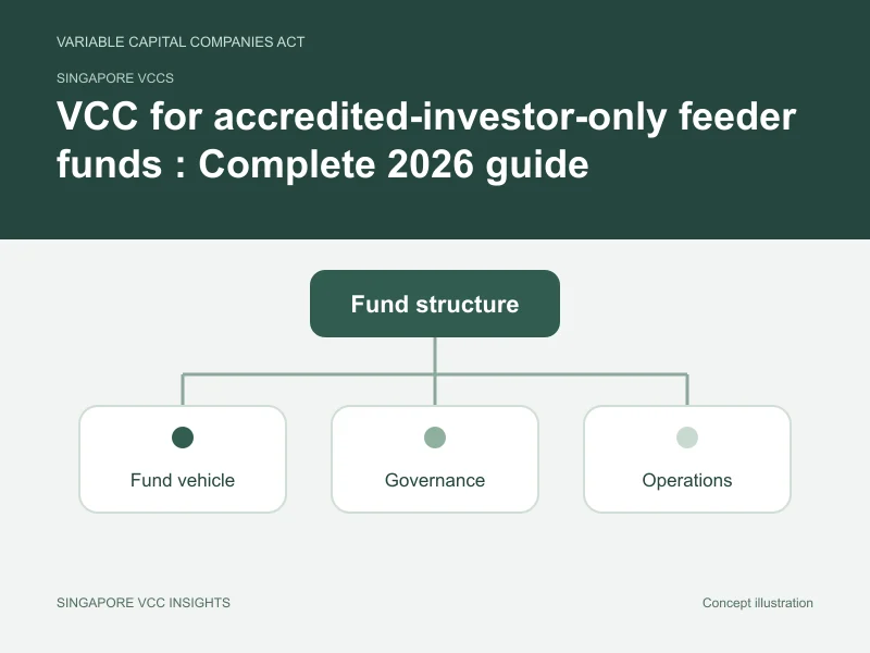 Singapore VCCs illustration for VCC for accredited-investor-only feeder funds