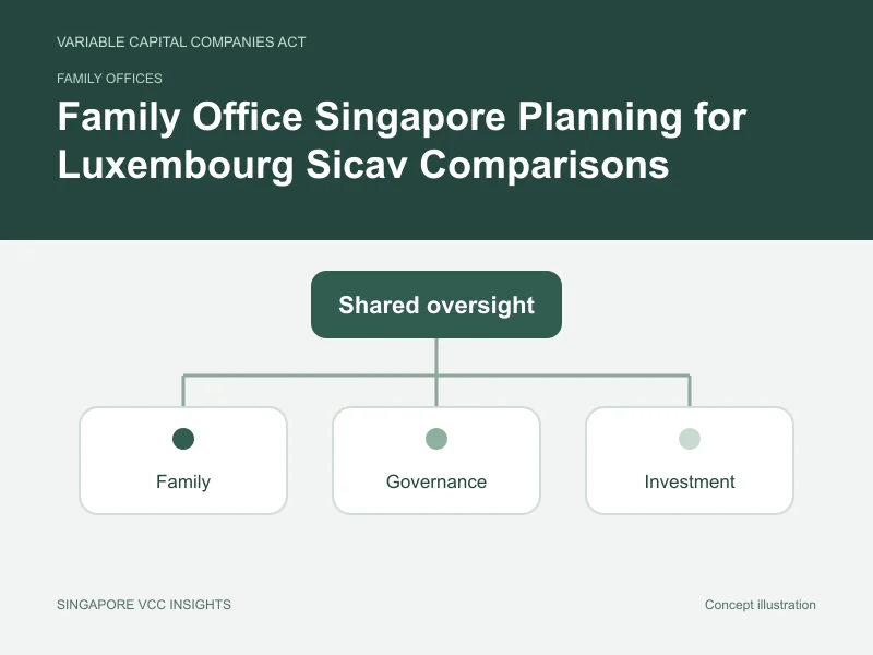 Family offices illustration for Family Office Singapore Planning for Luxembourg Sicav Comparisons