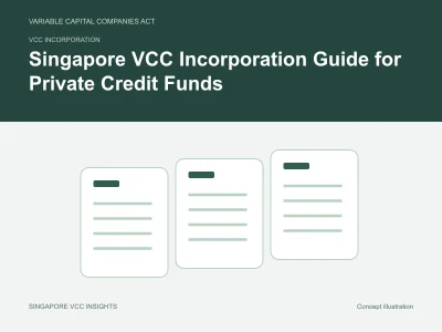 VCC incorporation illustration for Singapore VCC Incorporation Guide for Private Credit Funds