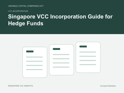 VCC incorporation illustration for Singapore VCC Incorporation Guide for Hedge Funds