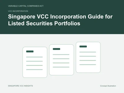 VCC incorporation illustration for Singapore VCC Incorporation Guide for Listed Securities Portfolios