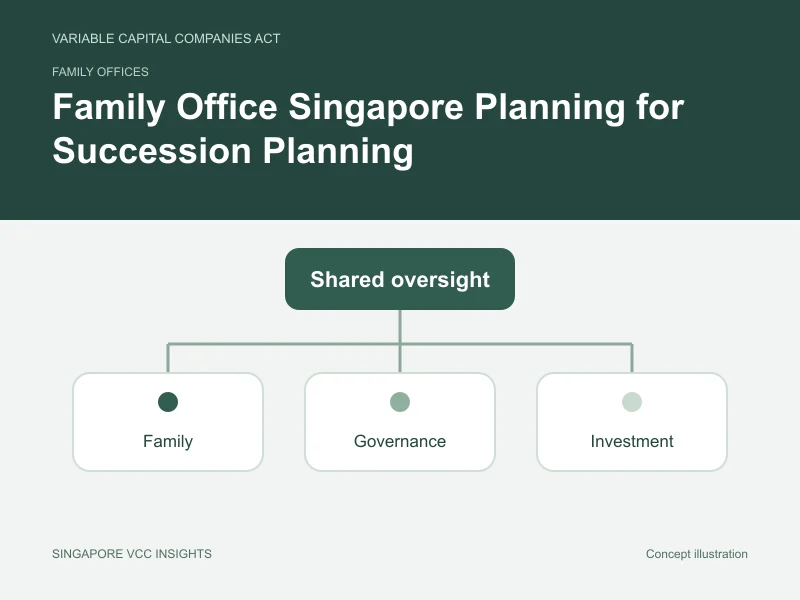 Family offices illustration for Family Office Singapore Planning for Succession Planning
