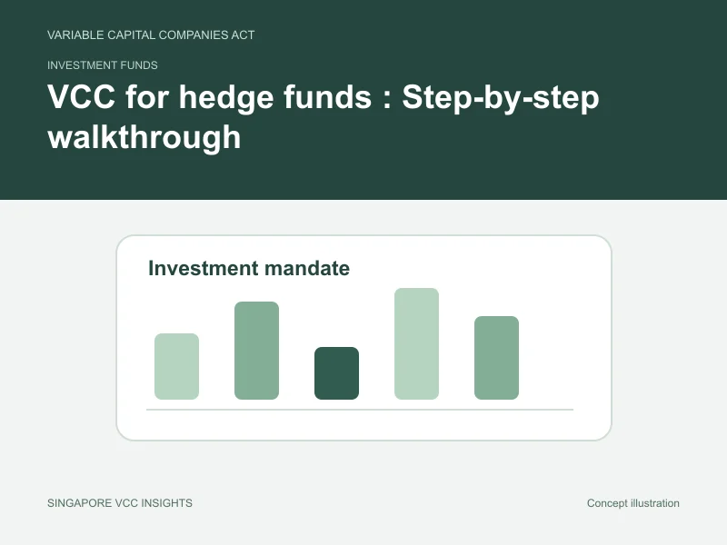 Investment funds illustration for VCC for hedge funds