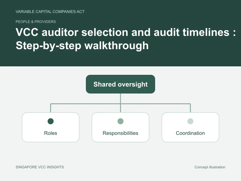 People & providers illustration for VCC auditor selection and audit timelines