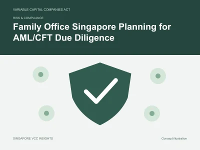 Risk & compliance illustration for Family Office Singapore Planning for AML/CFT Due Diligence