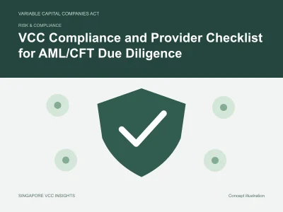Risk & compliance illustration for VCC Compliance and Provider Checklist for AML/CFT Due Diligence