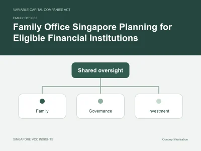 Family offices illustration for Family Office Singapore Planning for Eligible Financial Institutions