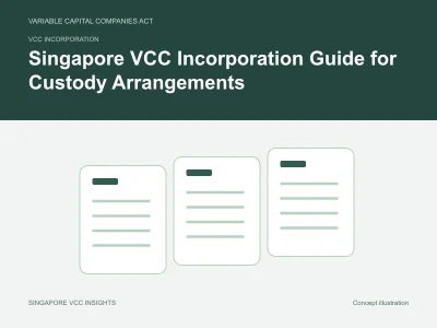 VCC incorporation illustration for Singapore VCC Incorporation Guide for Custody Arrangements