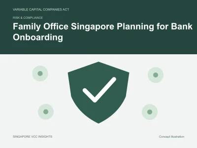 Risk & compliance illustration for Family Office Singapore Planning for Bank Onboarding