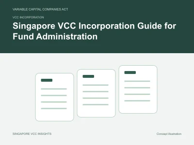VCC incorporation illustration for Singapore VCC Incorporation Guide for Fund Administration