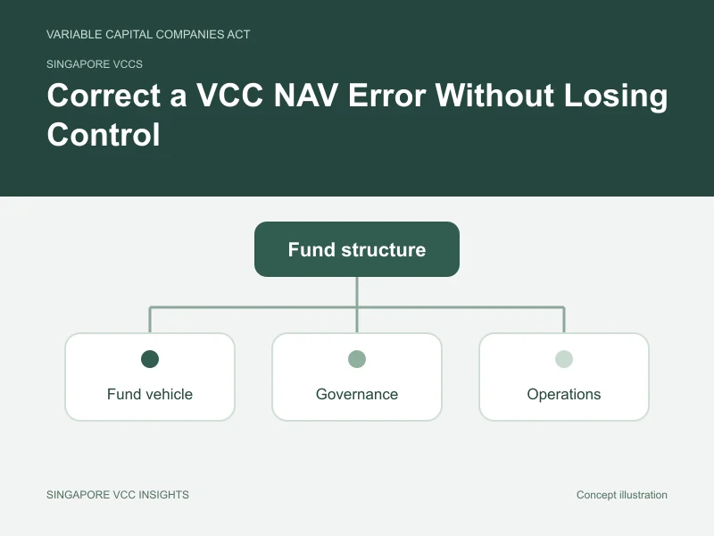 Singapore VCCs illustration for Correct a VCC NAV Error Without Losing Control