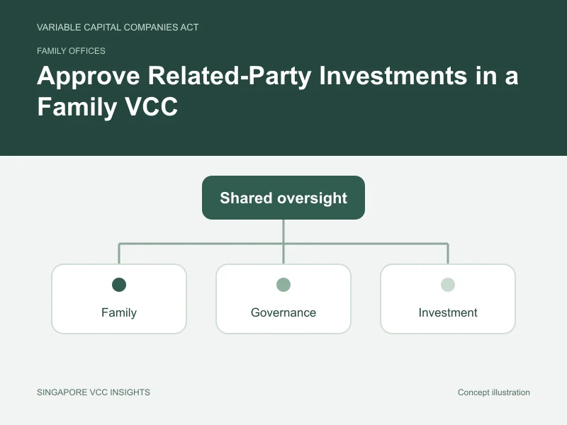 Family offices illustration for Approve Related-Party Investments in a Family VCC