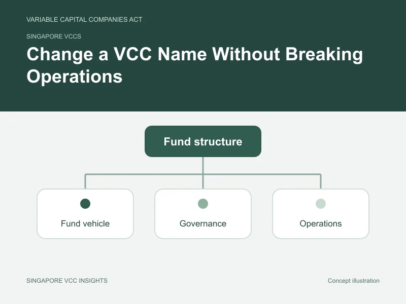 Singapore VCCs illustration for Change a VCC Name Without Breaking Operations