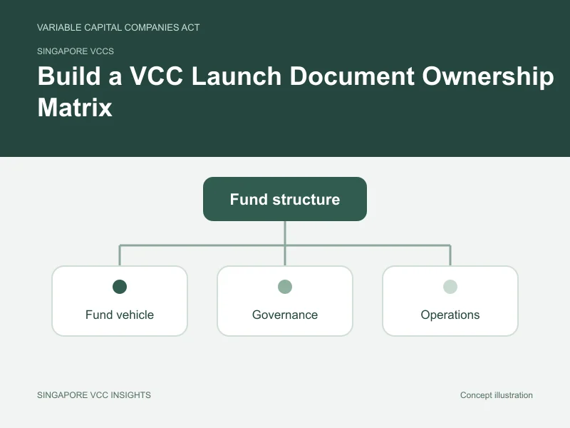 Singapore VCCs illustration for Build a VCC Launch Document Ownership Matrix