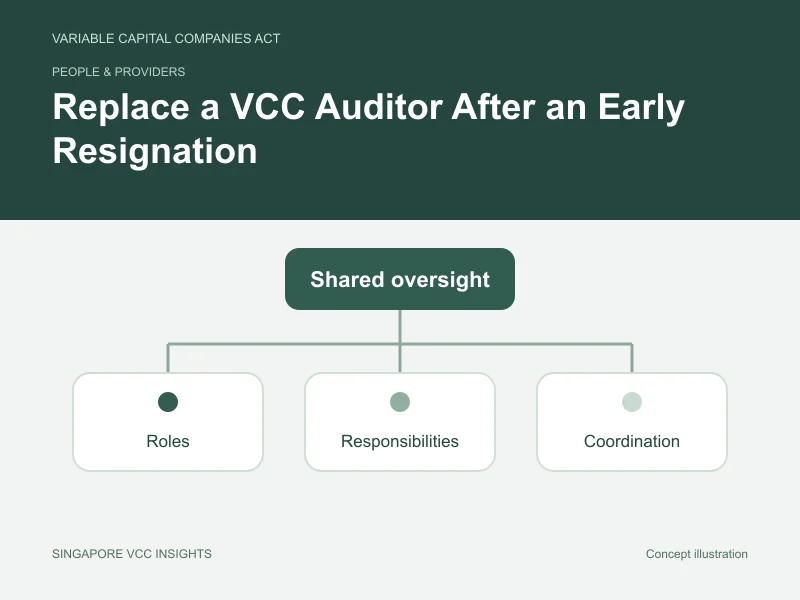 People & providers illustration for Replace a VCC Auditor After an Early Resignation