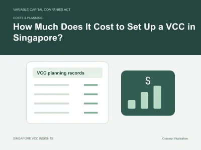 Costs & planning illustration for How Much Does It Cost to Set Up a VCC in Singapore?
