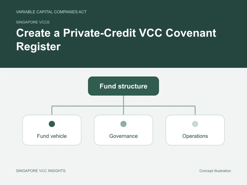 Singapore VCCs illustration for Create a Private-Credit VCC Covenant Register