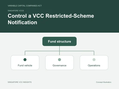 Singapore VCCs illustration for Control a VCC Restricted-Scheme Notification