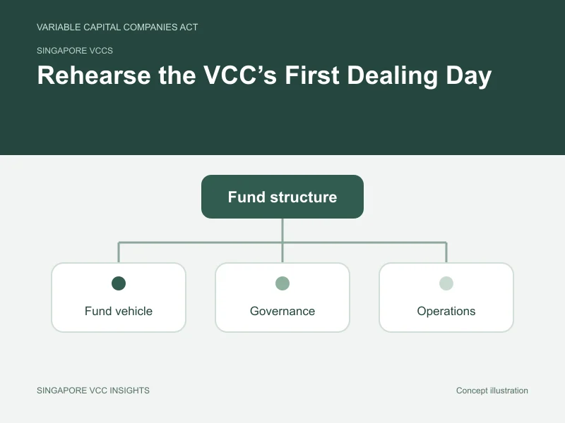 Singapore VCCs illustration for Rehearse the VCC’s First Dealing Day