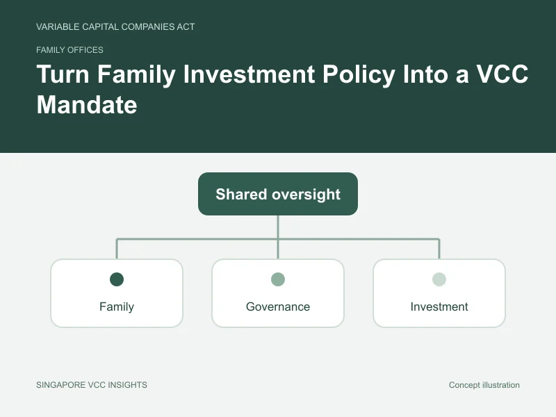 Family offices illustration for Turn Family Investment Policy Into a VCC Mandate