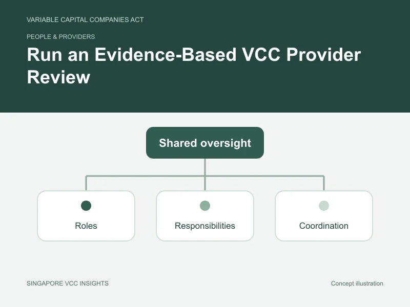 People & providers illustration for Run an Evidence-Based VCC Provider Review