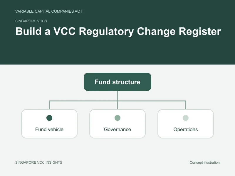 Singapore VCCs illustration for Build a VCC Regulatory Change Register