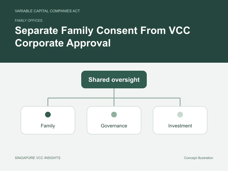 Family offices illustration for Separate Family Consent From VCC Corporate Approval