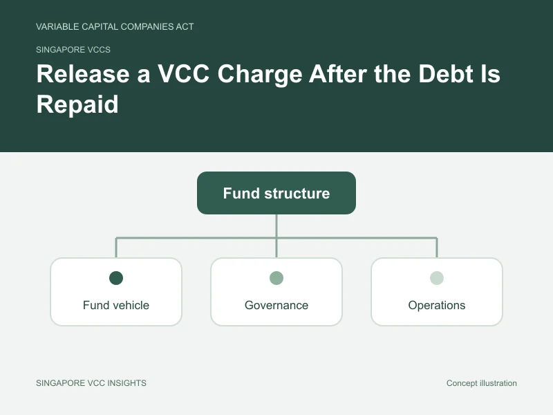 Singapore VCCs illustration for Release a VCC Charge After the Debt Is Repaid