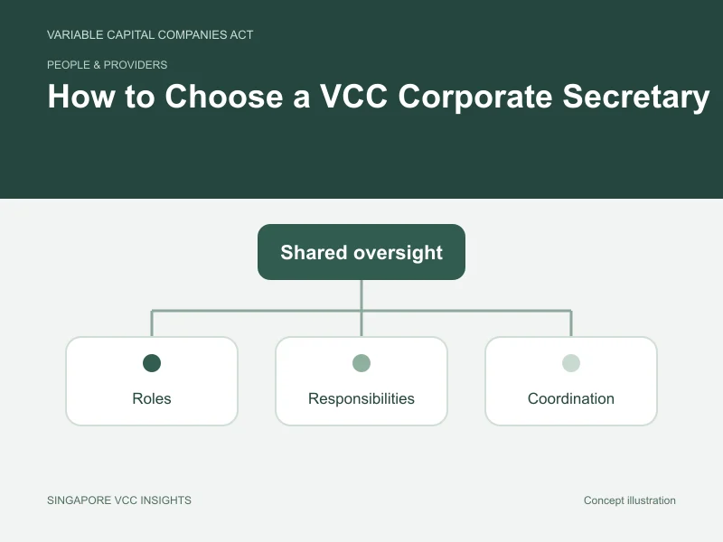 People & providers illustration for How to Choose a VCC Corporate Secretary
