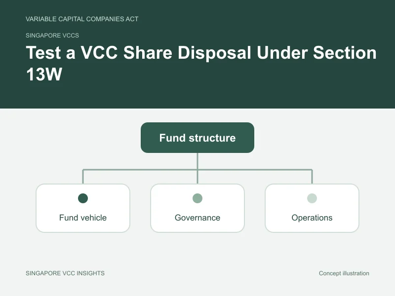 Singapore VCCs illustration for Test a VCC Share Disposal Under Section 13W