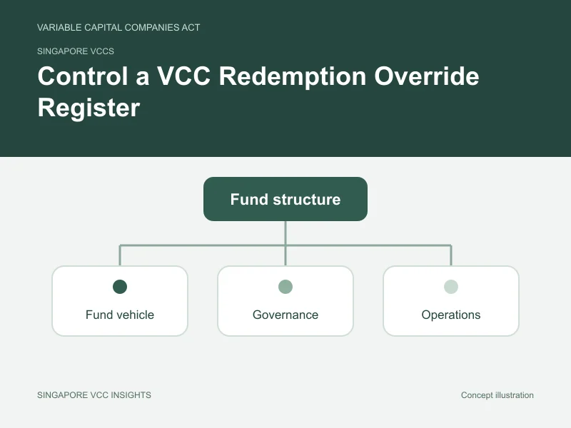 Singapore VCCs illustration for Control a VCC Redemption Override Register