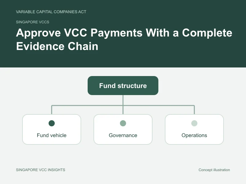 Singapore VCCs illustration for Approve VCC Payments With a Complete Evidence Chain
