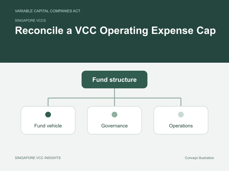 Singapore VCCs illustration for Reconcile a VCC Operating Expense Cap