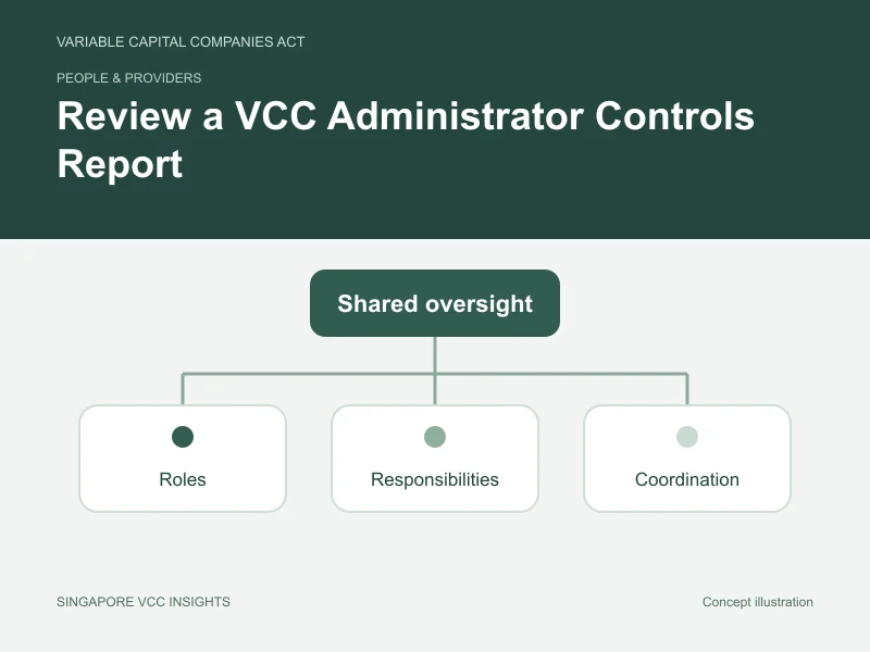 People & providers illustration for Review a VCC Administrator Controls Report
