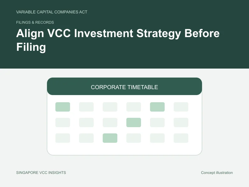 Filings & records illustration for Align VCC Investment Strategy Before Filing
