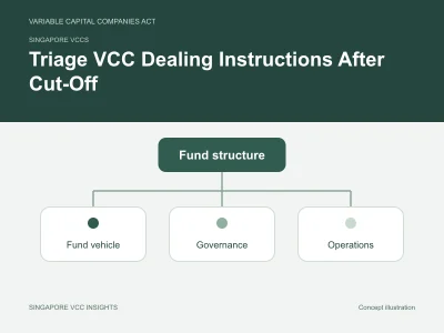 Singapore VCCs illustration for Triage VCC Dealing Instructions After Cut-Off