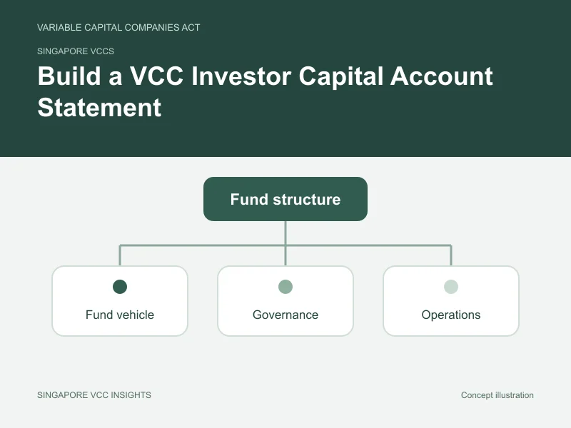 Singapore VCCs illustration for Build a VCC Investor Capital Account Statement