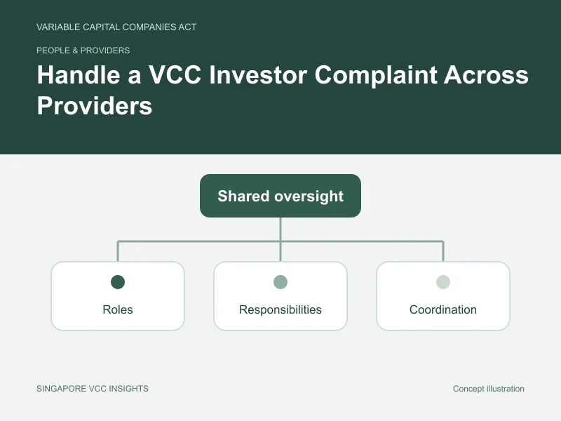 People & providers illustration for Handle a VCC Investor Complaint Across Providers