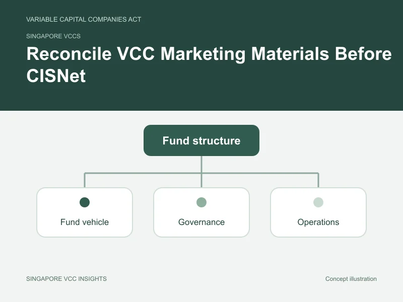 Singapore VCCs illustration for Reconcile VCC Marketing Materials Before CISNet
