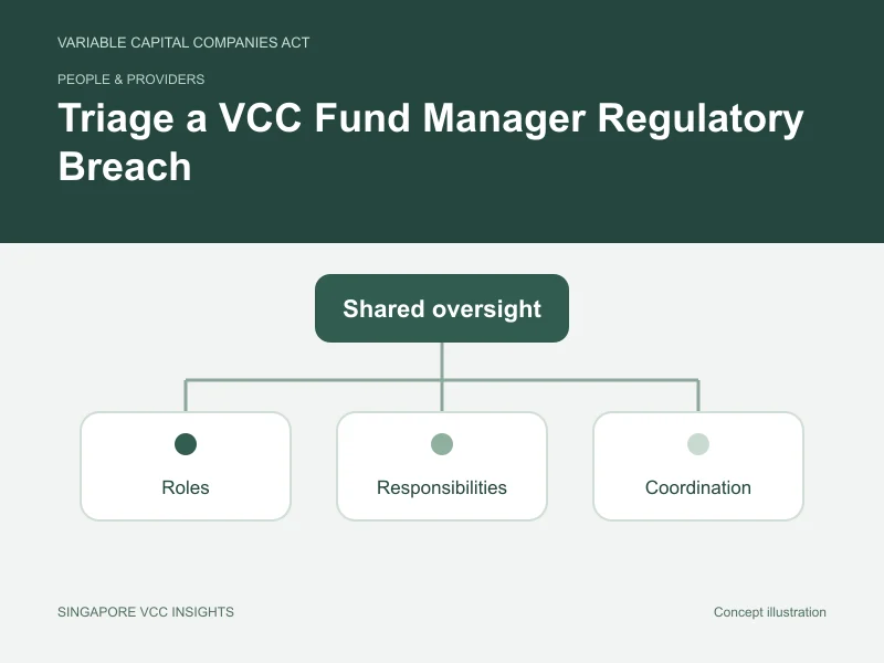 People & providers illustration for Triage a VCC Fund Manager Regulatory Breach