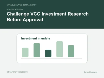 Investment funds illustration for Challenge VCC Investment Research Before Approval