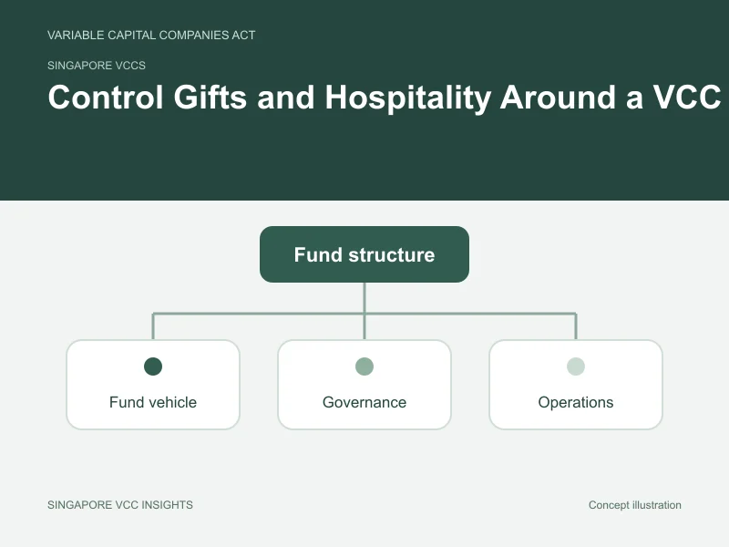 Singapore VCCs illustration for Control Gifts and Hospitality Around a VCC