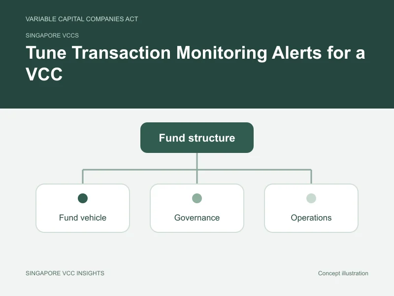 Singapore VCCs illustration for Tune Transaction Monitoring Alerts for a VCC
